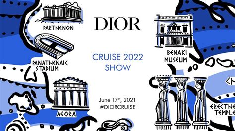 defile dior athenes|Cruise 2022 Show .